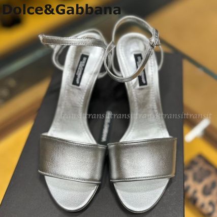 シルバー（銀色）系 26.5cm Dolce & Gabbana(ドルチェ&ガッバーナ) 靴
