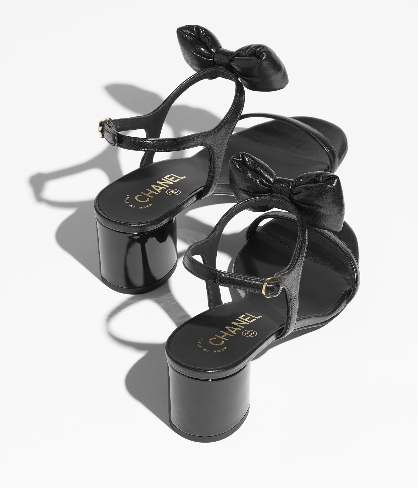 CHANEL【25Pヒール5.5cmビッグリボンサンダル☆】 (CHANEL/サンダル