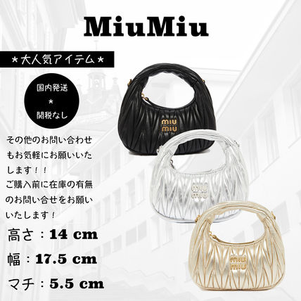 ゴールド（金色）系 MiuMiu(ミュウミュウ) ショルダーバッグ