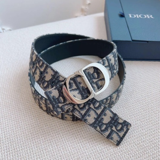DIOR リバーシブル ベルトストラップ & CD Icon ベルトバックル (Dior