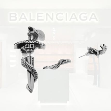 送料込+BALENCIAGA+Goth Snake ピアス (BALENCIAGA/ピアス