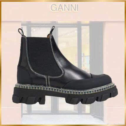 サイドゴアブーツ(チェルシーブーツ) Ganni(ガニー) ブーツ(レディース