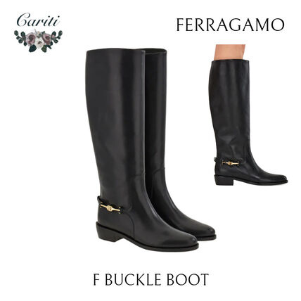 FERRAGAMO(フェラガモ) ロングブーツ(レディース) - ブランド通販のBUYMA