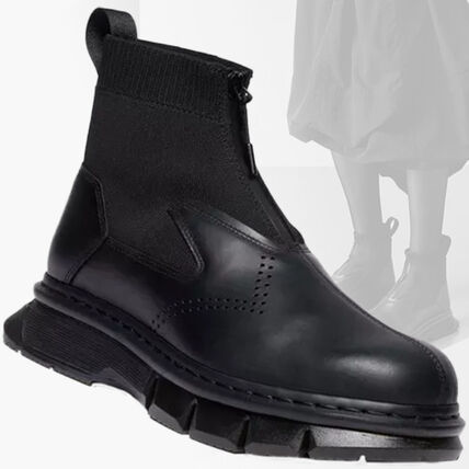 フロントジップ 24cm Dr.Martens(ドクターマーチン) ブーツ(レディース