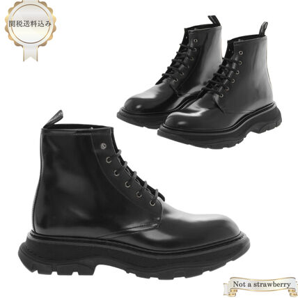 レースアップ alexander mcqueen(アレキサンダーマックイーン) ブーツ