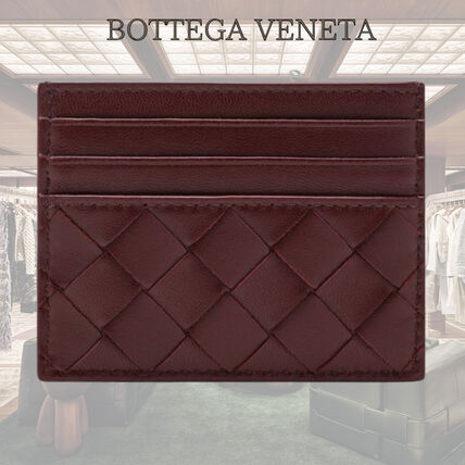 レッド（赤）系 BOTTEGA VENETA(ボッテガヴェネタ) カードケース・名刺