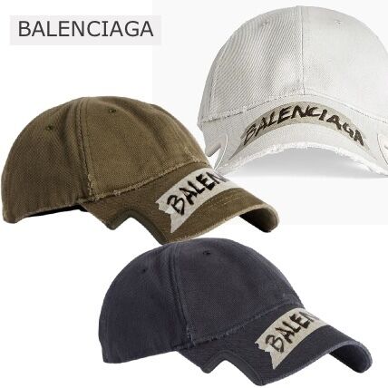 グリーン（緑）系 ヨーロッパ BALENCIAGA(バレンシアガ) キャップ