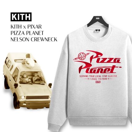 ☆ KITH x PIXAR TOY STORY Pizza Planet Crewneck 公式コラボ☆ (KITH