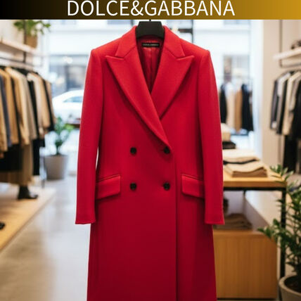 ピンク系 Dolce & Gabbana(ドルチェ&ガッバーナ) コート(レディース