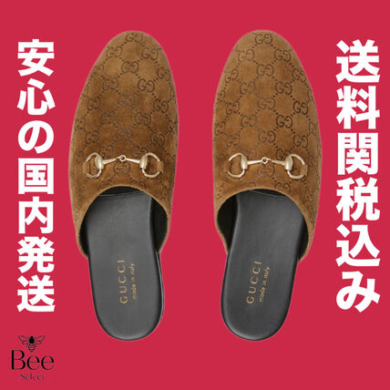 ホースビット レザー スリッパ GUCCI(グッチ) 靴・ブーツ・サンダル