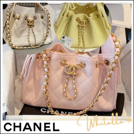 巾着バッグ CHANEL(シャネル) ショルダーバッグ・ポシェット