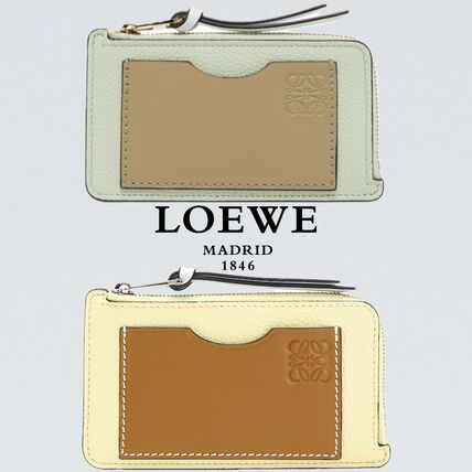 イエロー（黄色）系 LOEWE(ロエベ) カードケース・名刺入れ(レディース