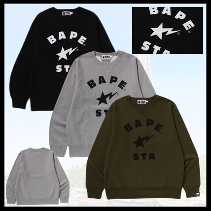 グレー（灰色）系 M A BATHING APE(アベイシングエイプ) スウェット