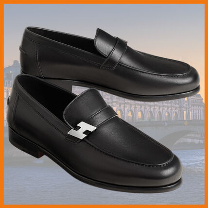 モカシン HERMES(エルメス) 靴・ブーツ・サンダル(メンズ) - ブランド