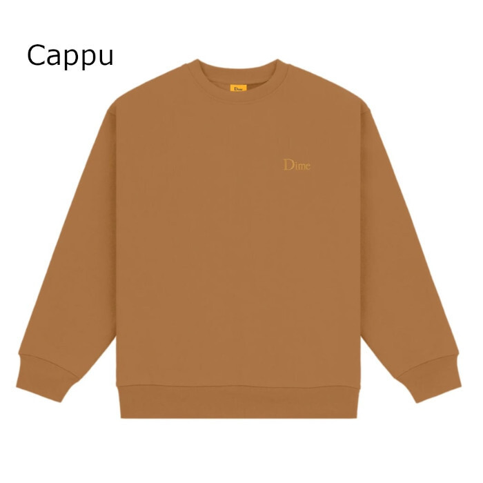 おすすめアイテム】Dime Classic Point Logo Crew Sweat Shirt (Dime