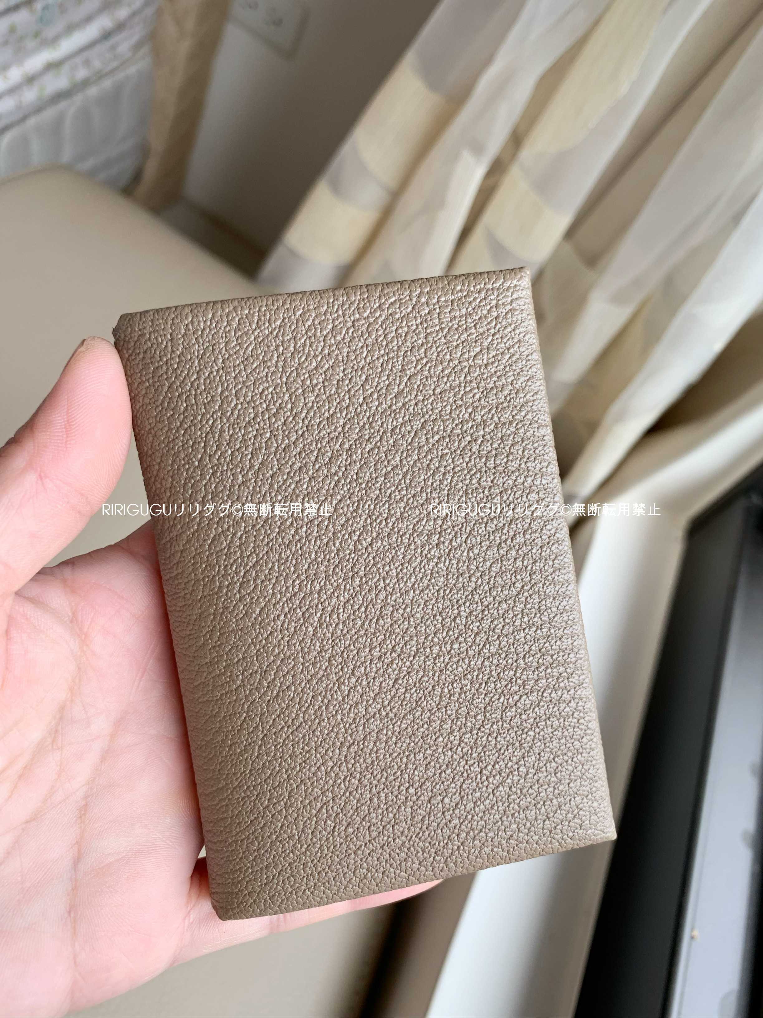 エルメス)エトゥープ☆カルヴィ デュオ☆カード＋コインケース (HERMES
