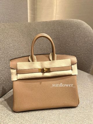 ベージュ系 HERMES Birkin(エルメス バーキン) ハンドバッグ