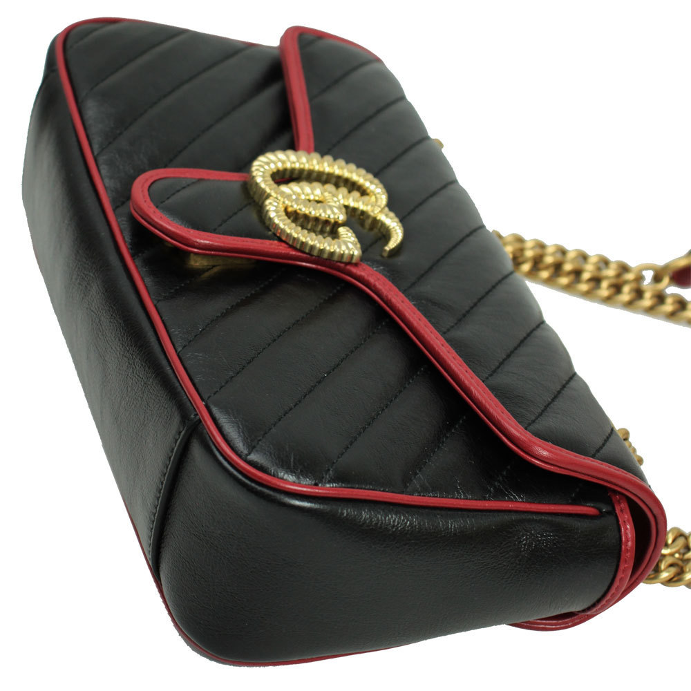 グッチ チェーンショルダーバッグ GGマーモント 443497 (GUCCI
