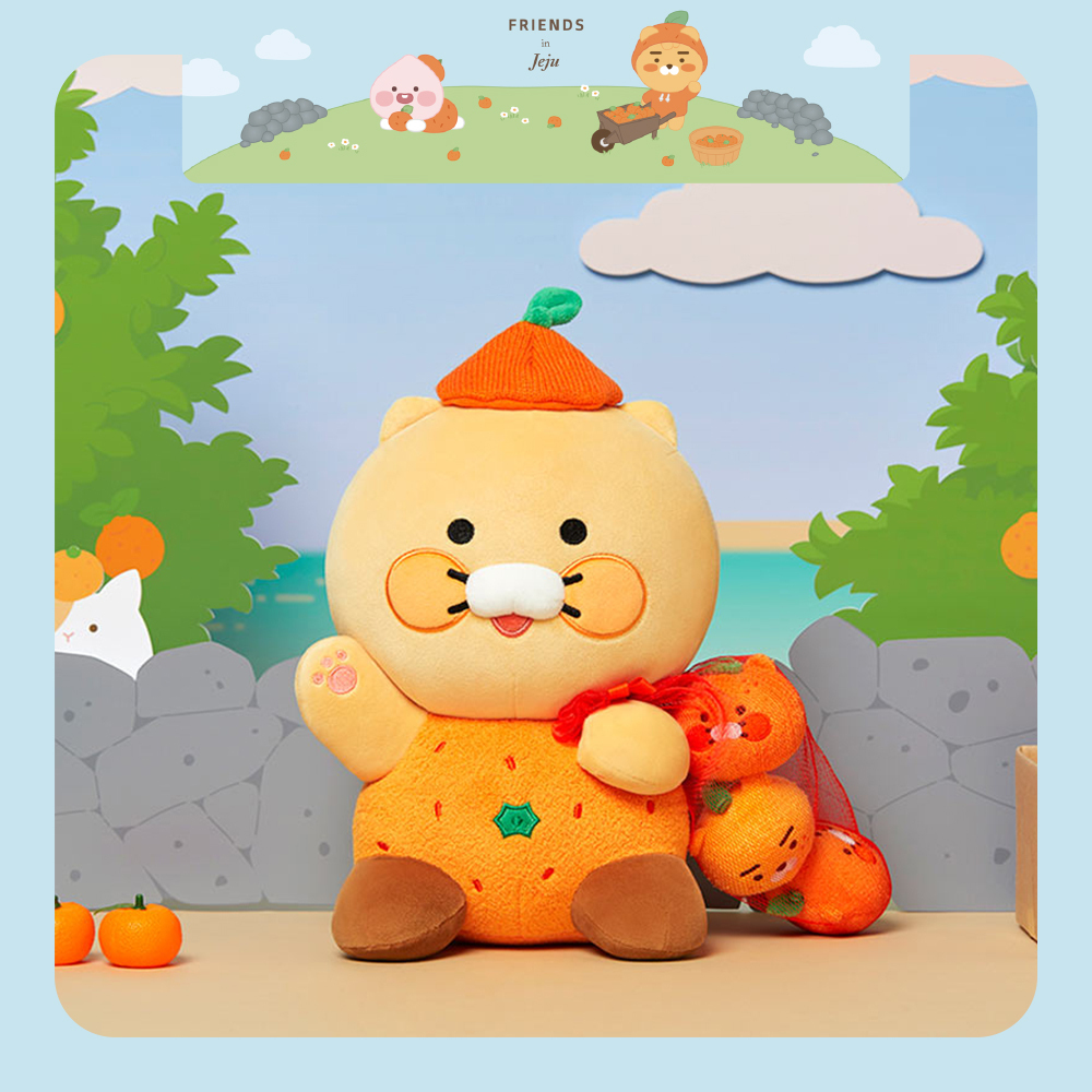 KAKAO FRIENDS】済州 JEJU☆Soft Plush Toy [Choonsik] (KAKAO FRIENDS