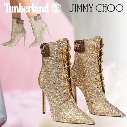 グリッター Jimmy Choo(ジミーチュウ) ブーツ(レディース) - ブランド