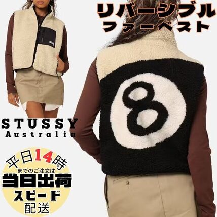 STUSSY(ステューシー) フリースジャケット(レディース) - ブランド通販