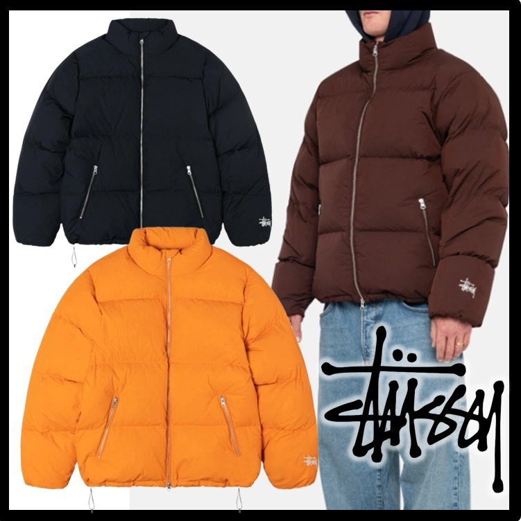☆送料・関税込☆Stussy☆DOWN PUFFER NYLON☆ダウンジャケット
