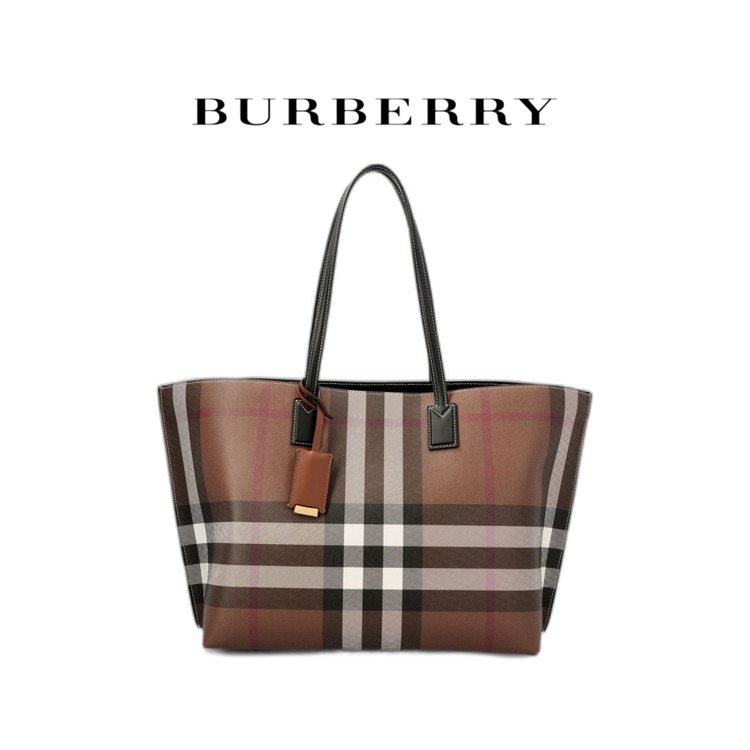 ☆関税込み・送料無料☆ バーバリー チェック トートバッグ (Burberry