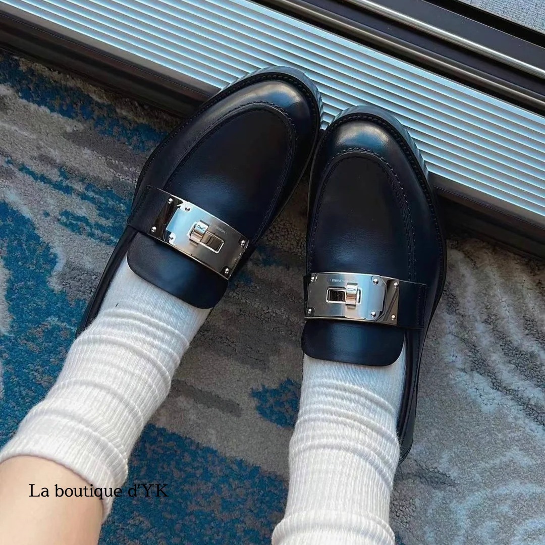 ☆ケリーバックルがステキ♪【HERMES】モカシン ホット☆ (HERMES