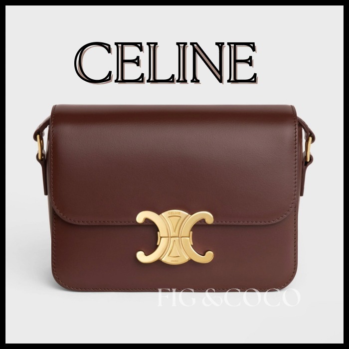 新色チェスナッツ【CELINE】トリオンフ ティーン《セリーヌ》 (CELINE