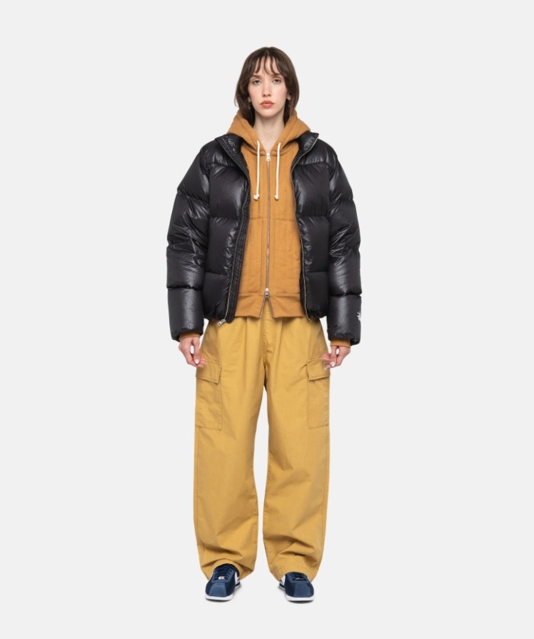 ☆【Stussy】☆DOWN PUFFER PARACHUTE RIPSTOP☆CHARCOAL☆ (STUSSY