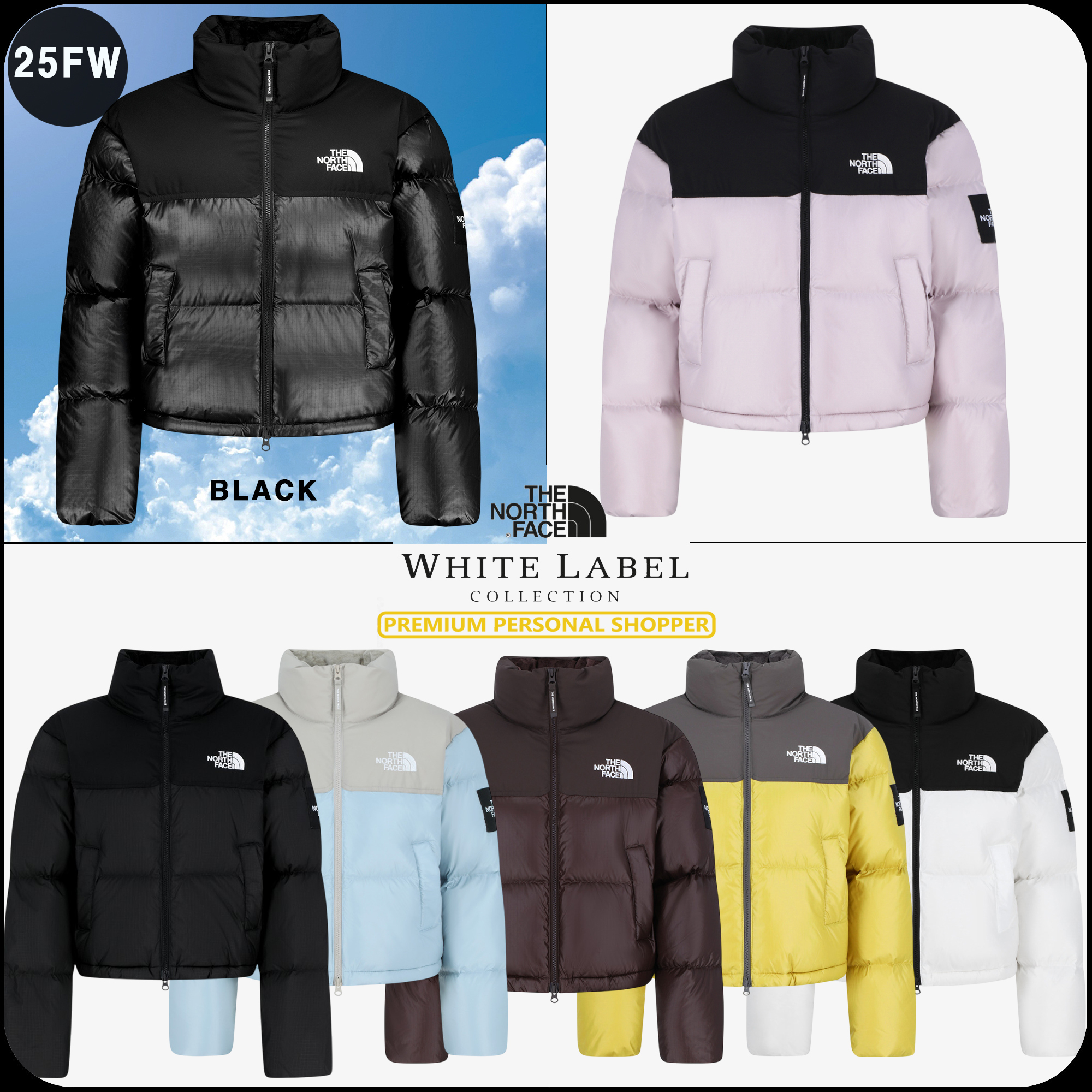 THE NORTH FACE]☆W S NOVELTY NUPTSE DOWN JACKET (THE NORTH FACE