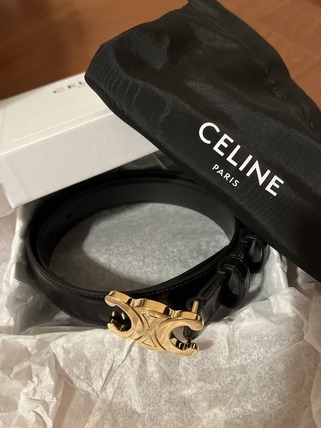 口コミ・レビュー｜【CELINE】スモール トリオンフ ベルト ナチュラル