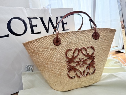 口コミ・レビュー｜LOEWE☆アナグラム バスケットバッグ (イラカヤシ