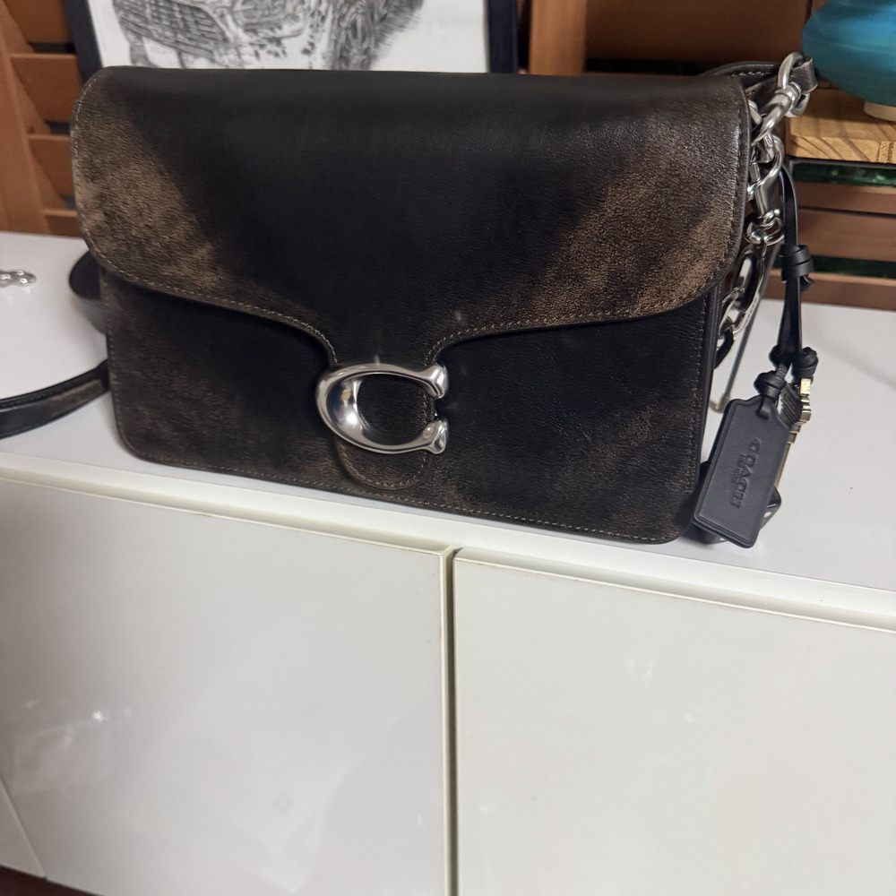 COACH ブティック】チェーン タビー ショルダー ラブドレザー (Coach