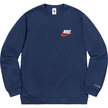 FW18 Supreme x Nike Crewneck - シュプリーム x ナイキ コラボ