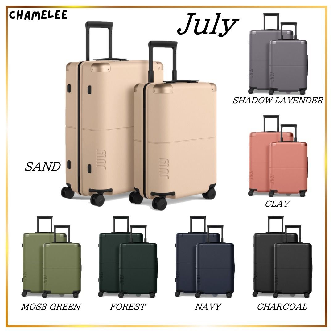 追跡便【JULY】Carry On & Checked Set 42L クラシックカラー (JULY