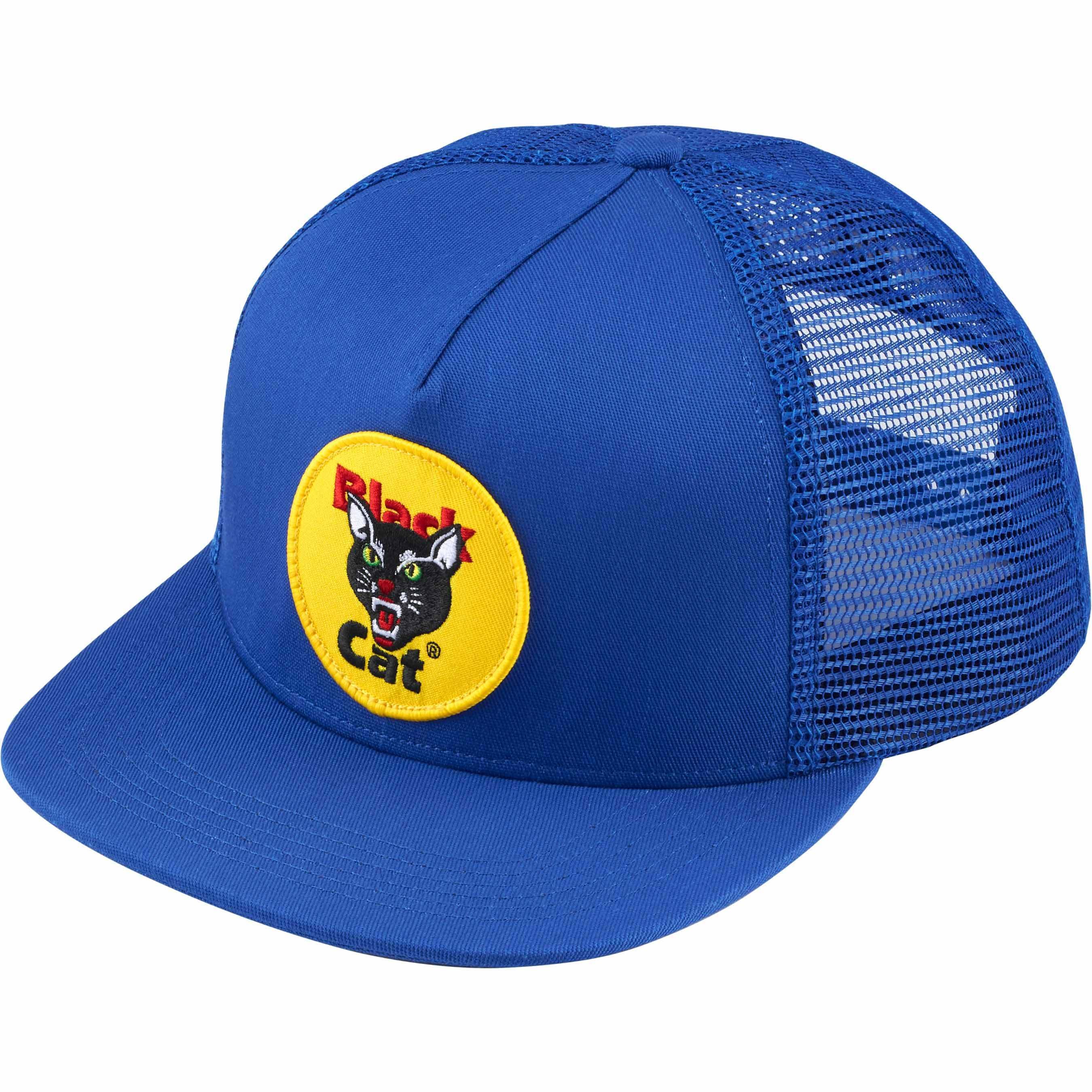 Supreme BLACK CAT MESH BACK 5-PANELシュプリームキャップ (Supreme