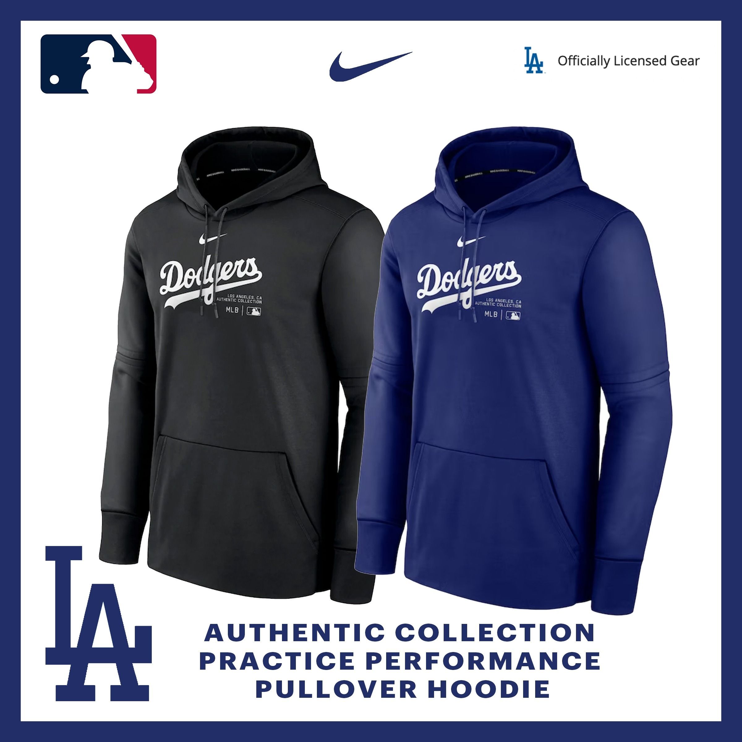 ナイキ】2024年 ドジャース公式 ゲームパーカー☆大谷翔平☆ (Nike
