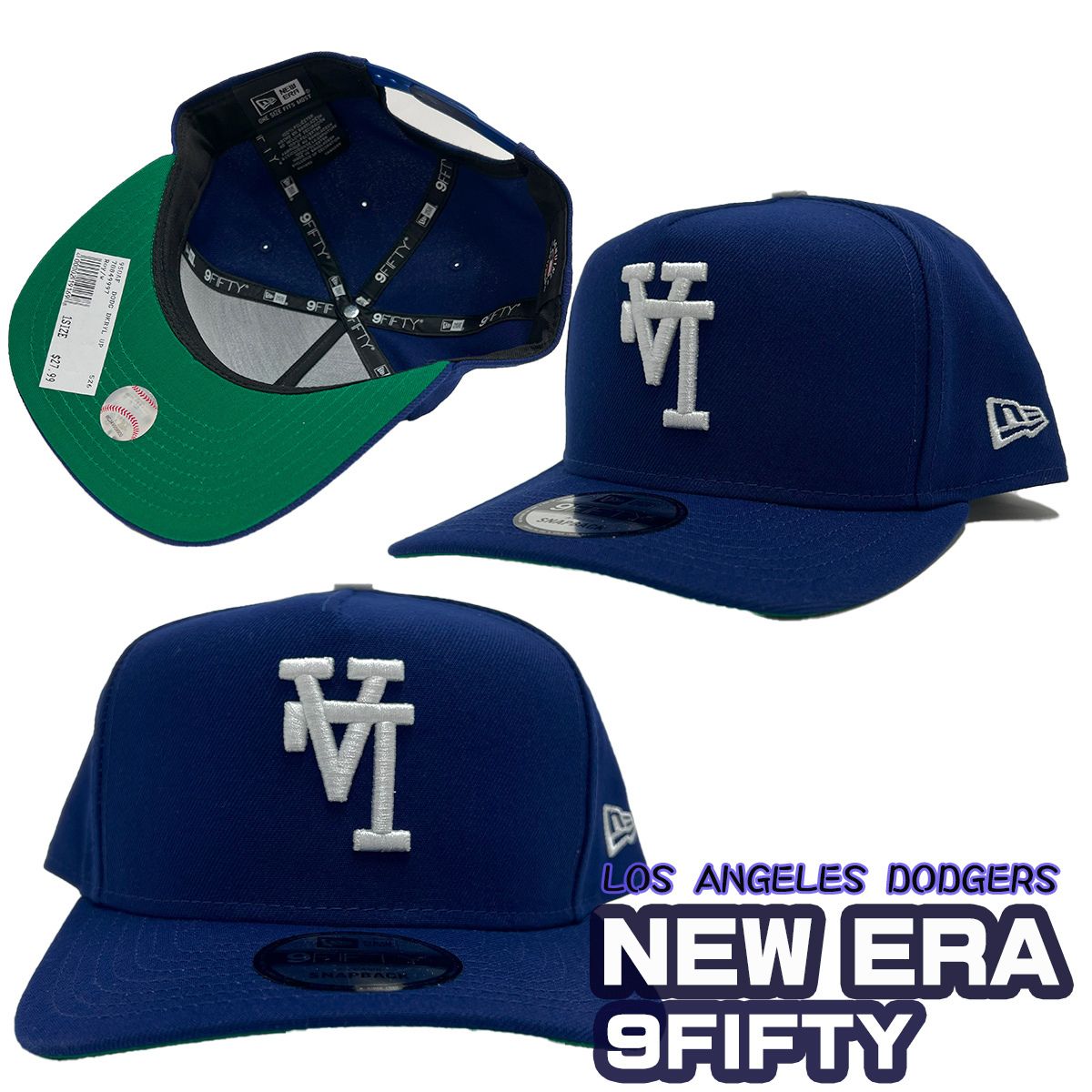 ニューエラ キャップ NEW ERA ドジャース 逆さロゴ 9FIFTY (New Era