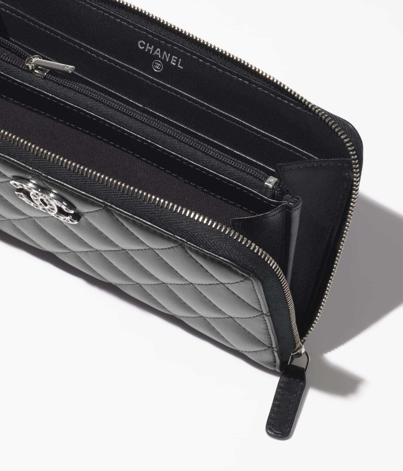 大人気マトラッセ◇【CHANEL】ロング ジップ ウォレット 長財布