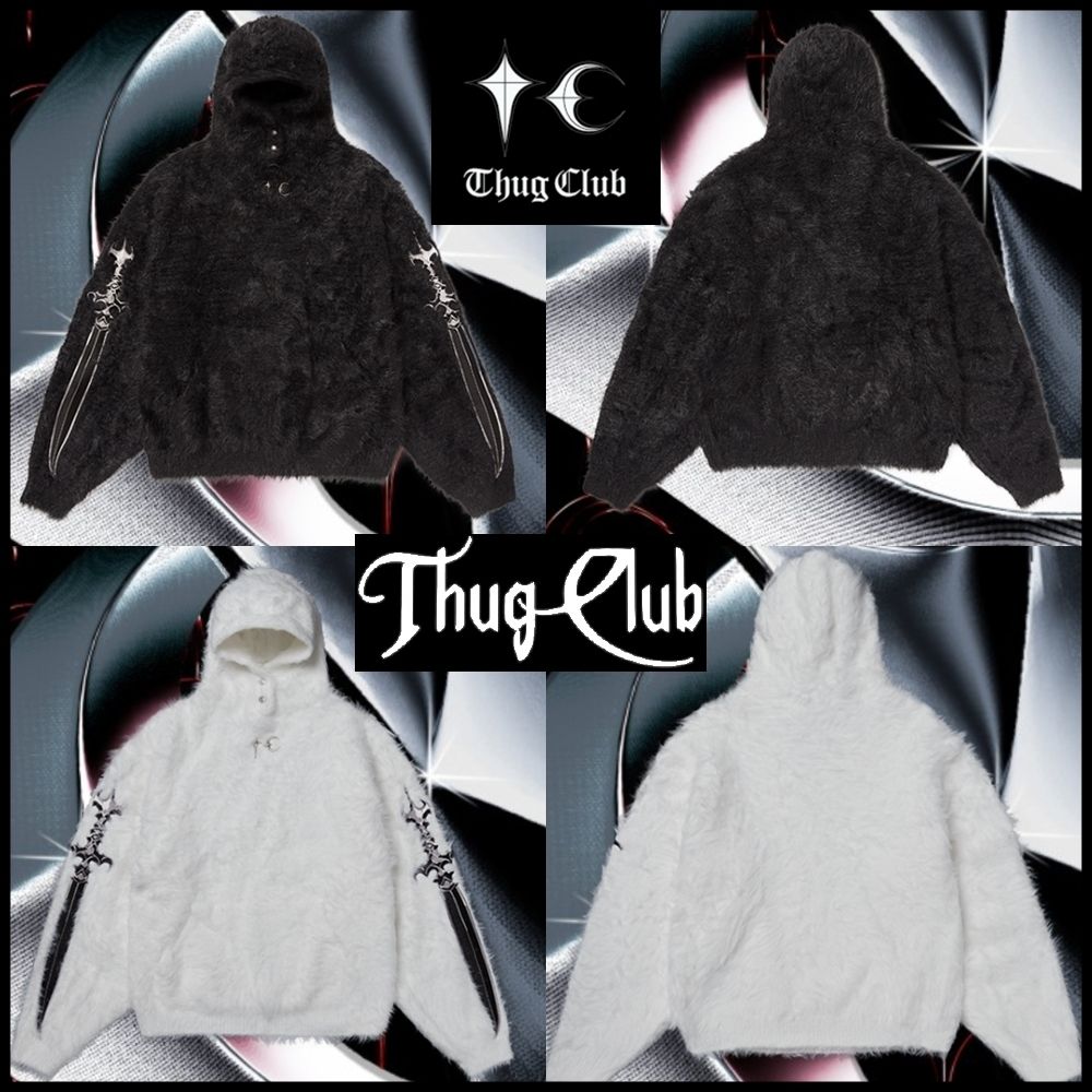 ☆大人気☆[THUG CLUB] PACK FUR SWORD HOODIE☆送料・関税込☆ (Thug