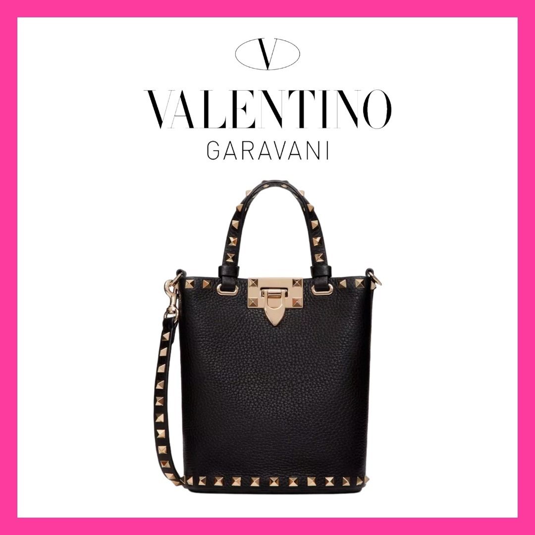 VALENTINO GARAVANI ロックスタッズ クロスボディバッグ (VALENTINO
