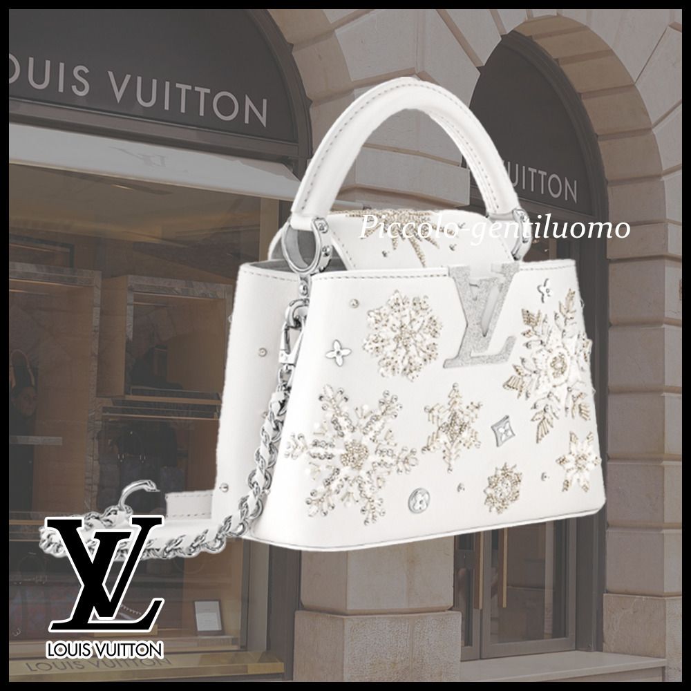 煌めく雪の結晶☆】ルイヴィトン カプシーヌミニ (Louis Vuitton