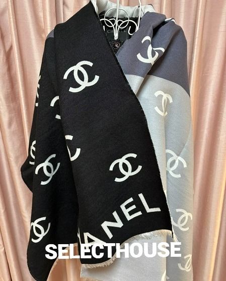 最新2025年クルーズシャネル大判ストール muffler (CHANEL