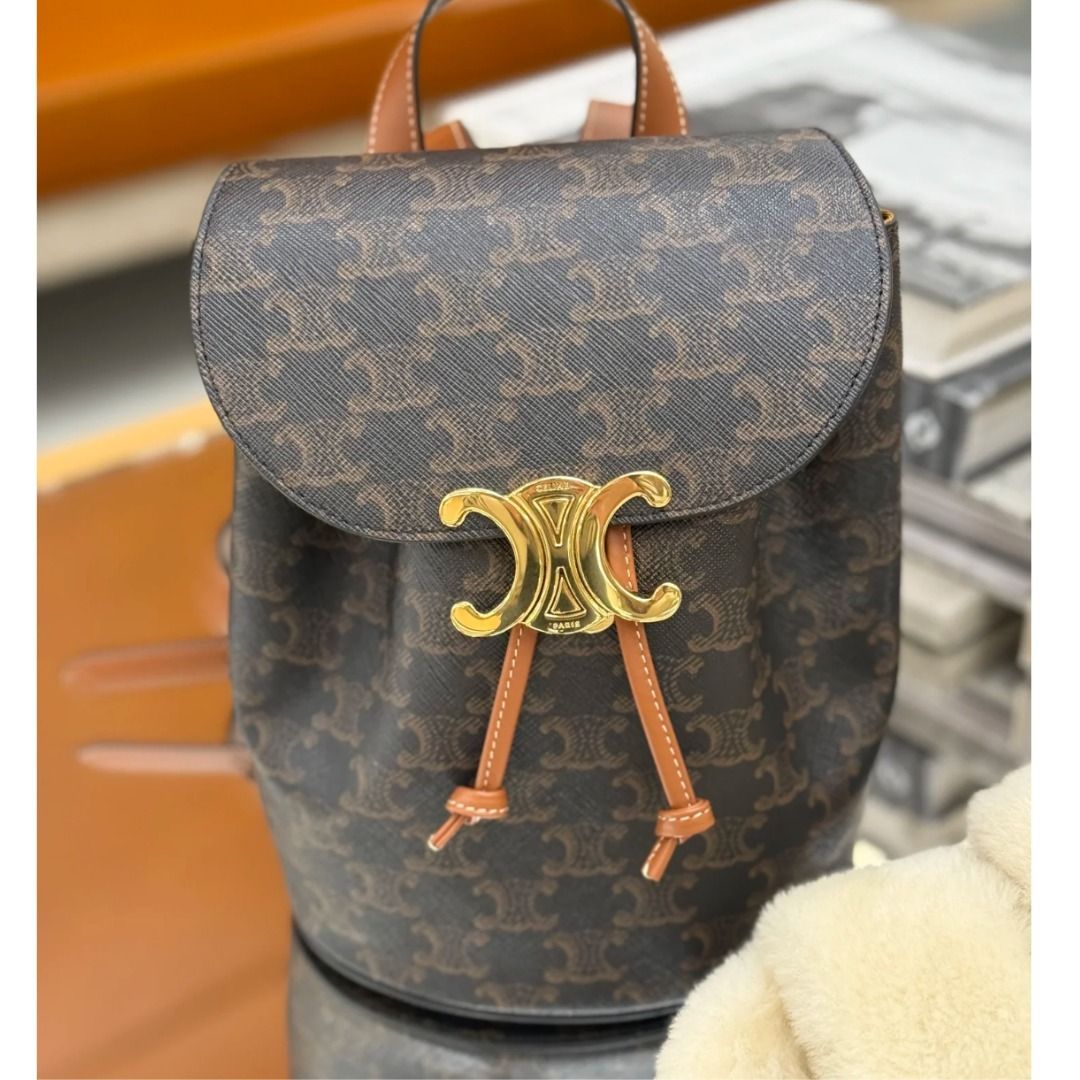 CELINE セリーヌ トリオンフ キャンバス ボニー バックパック (CELINE