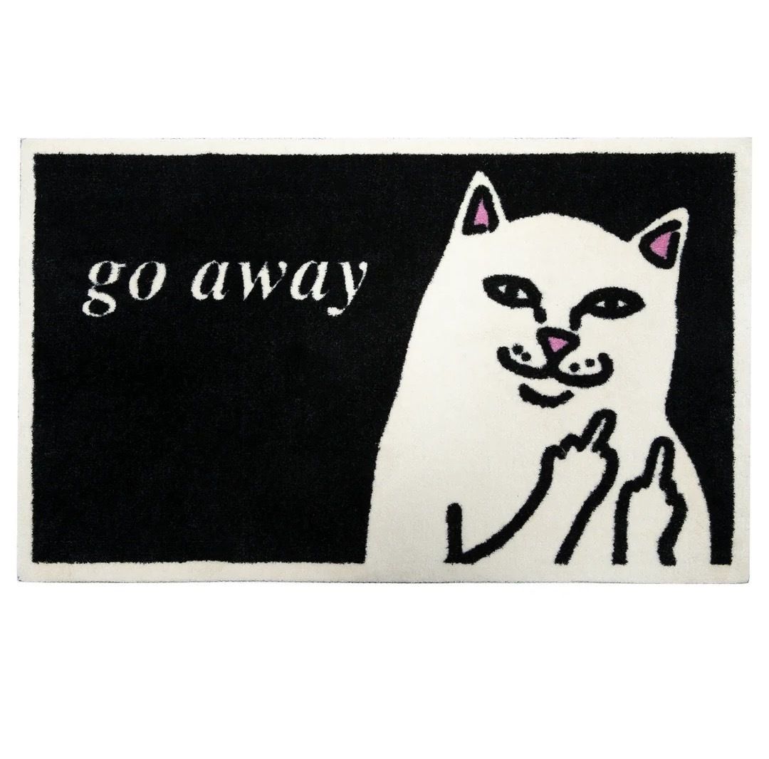 RIPNDIP】Go Awayラグ 玄関マット (RIPNDIP/マット) 117790171【BUYMA】