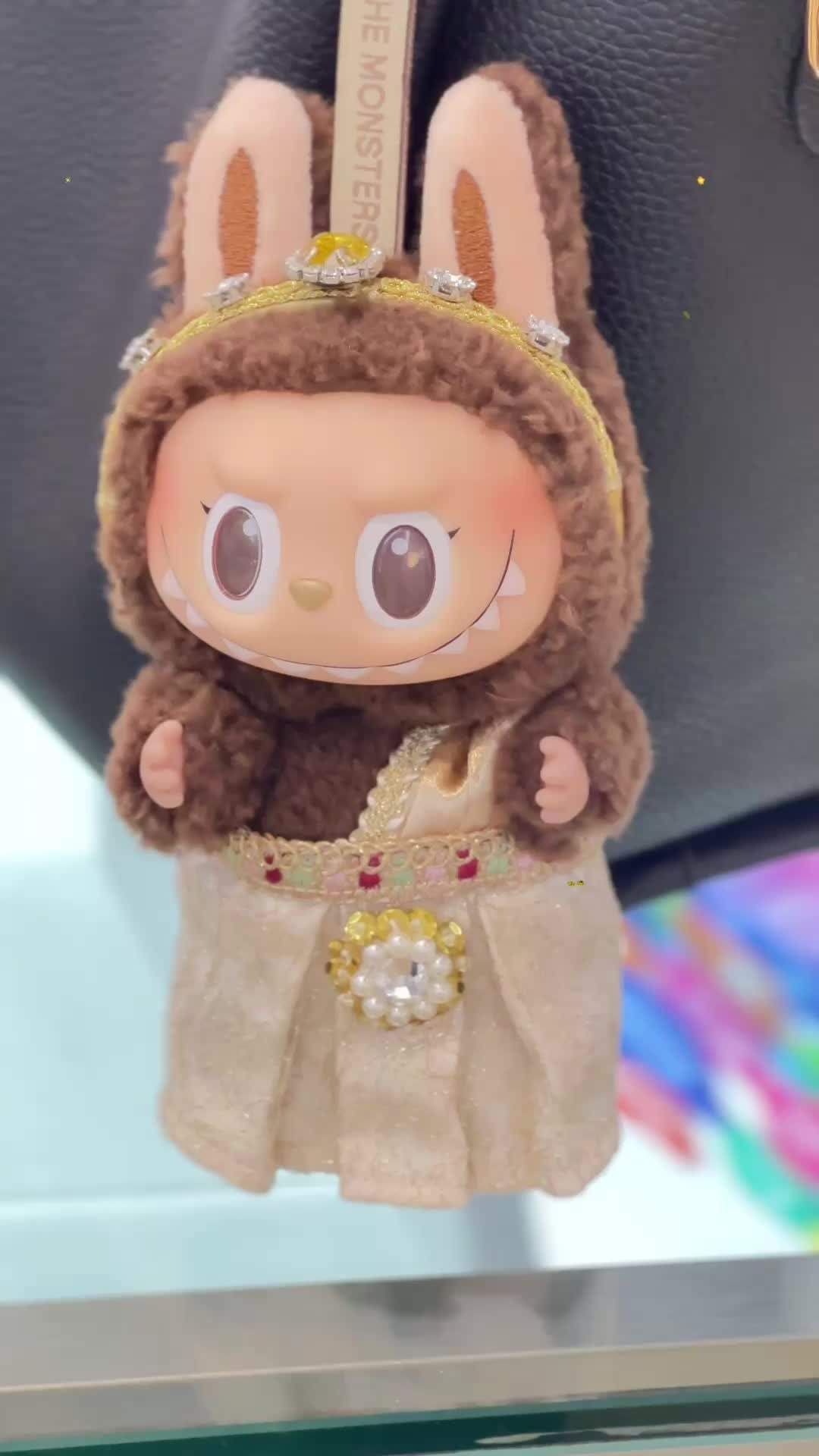 Pop Mart Labubu Good Luck To You Vinyl Plush Doll Pendant (POP