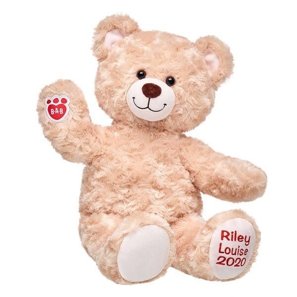 ☆Build-A-Bear☆ Happy Hugs Teddy テディベア お名前刺繍入り (BUILD