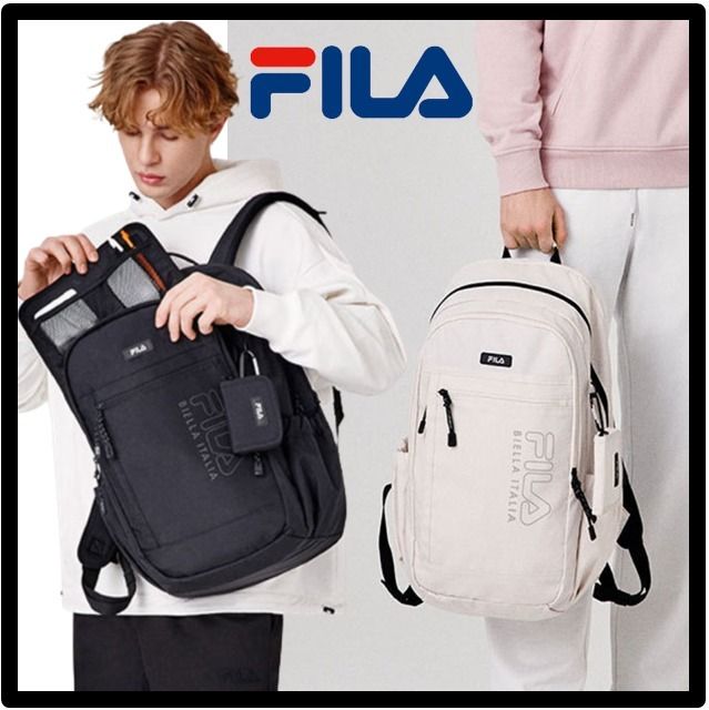 ☆BTS着用ブラン☆関税込☆FILA☆MODULE ZERO BACKPACK☆ (FILA/バック