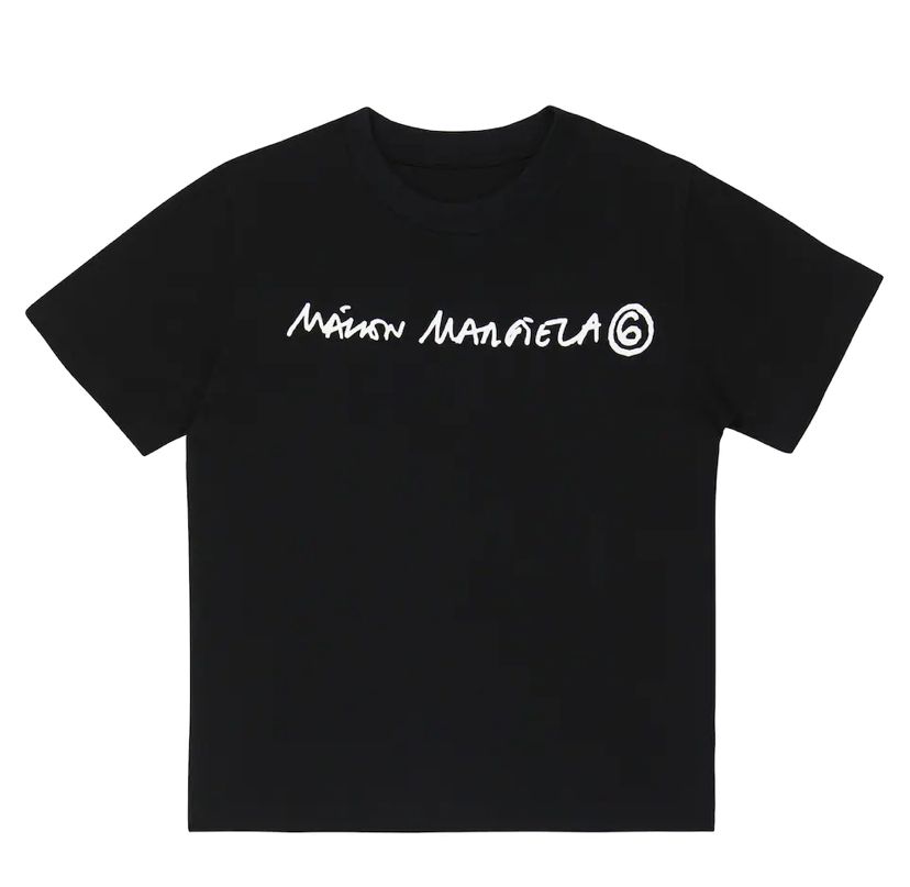大人もOK!【国内発】MM6 メゾンマルジェラ キッズ ロゴTシャツ (MM6